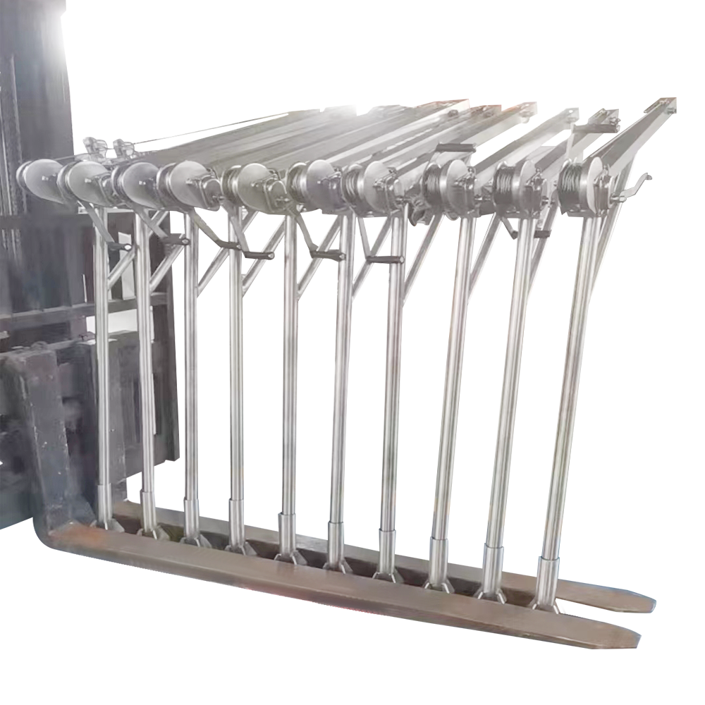 Cóireáil fuíolluisce gléas ardaithe cruach dhosmálta 100kg-200kg
